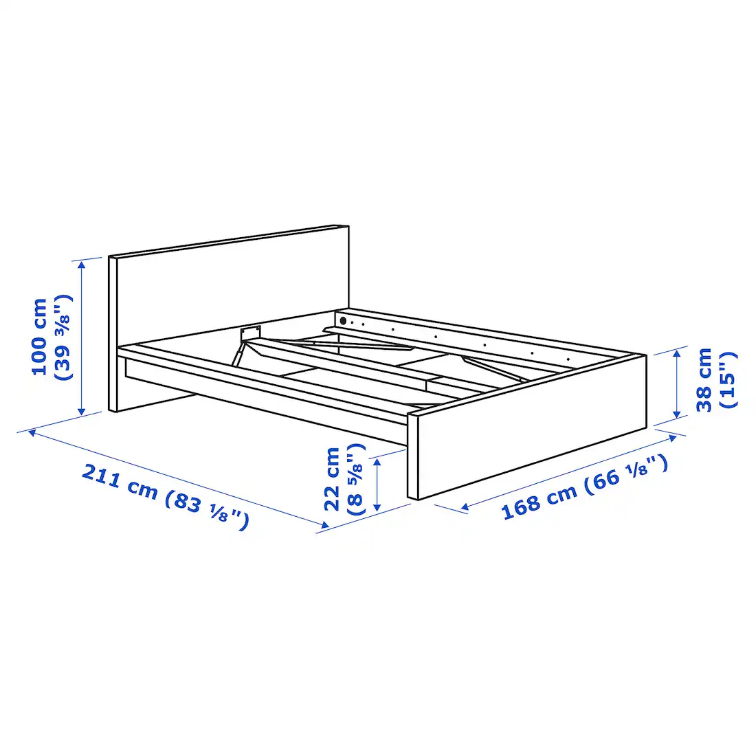 IKEA Malm Queen size Bed Frame - photo 5