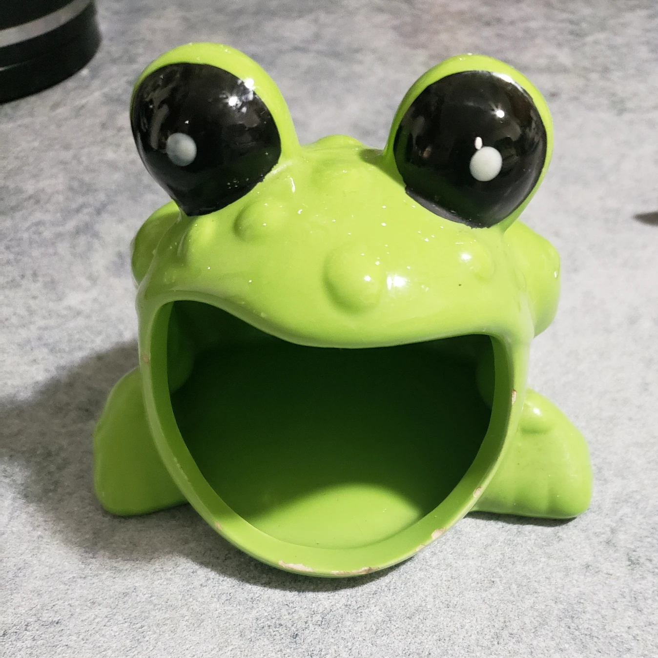 ceramic frog sponge  holder  kitchen decore image indicator(2)