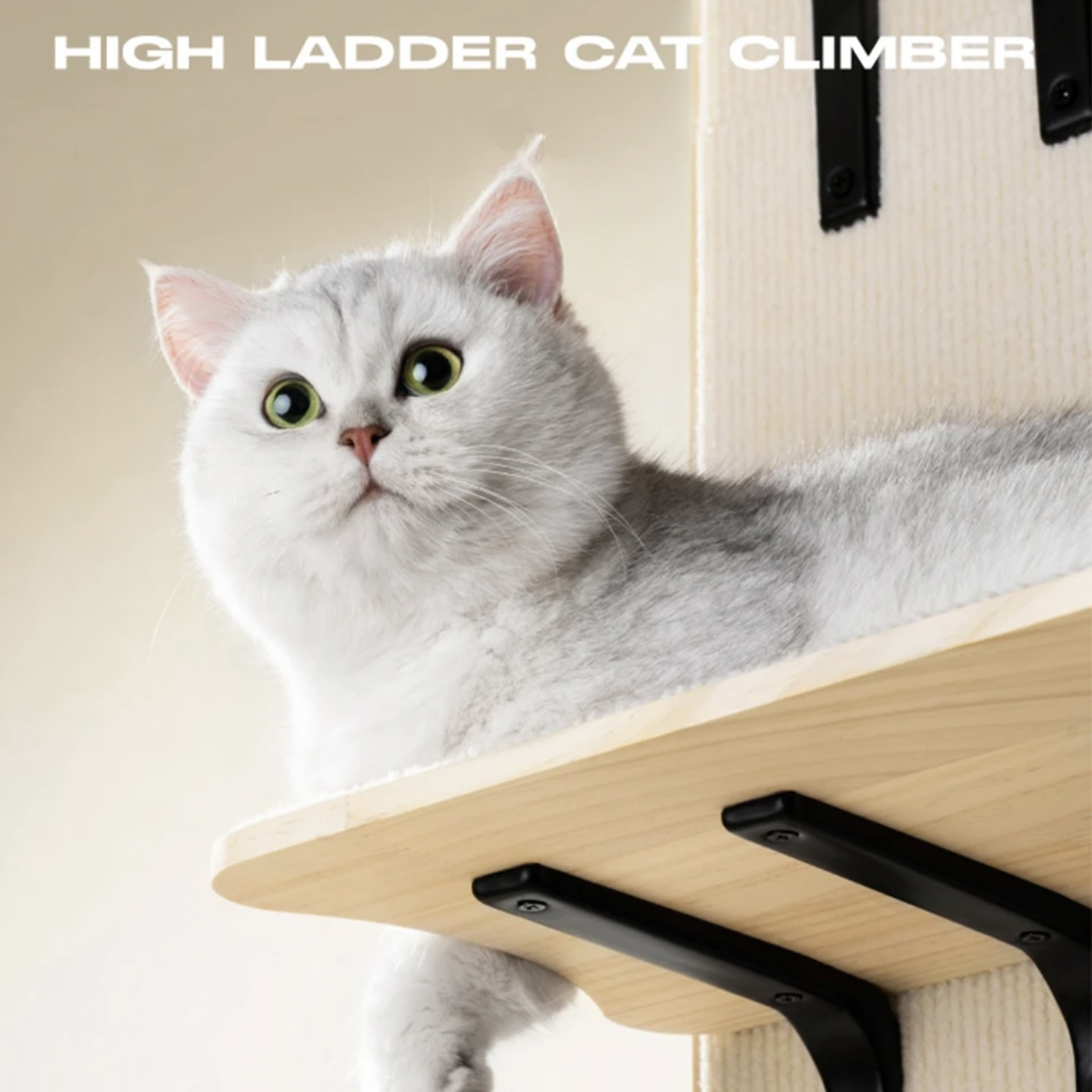 Cat Hanging Bed Pet Climbing Frame Cat Climbing Tree - photo 5
