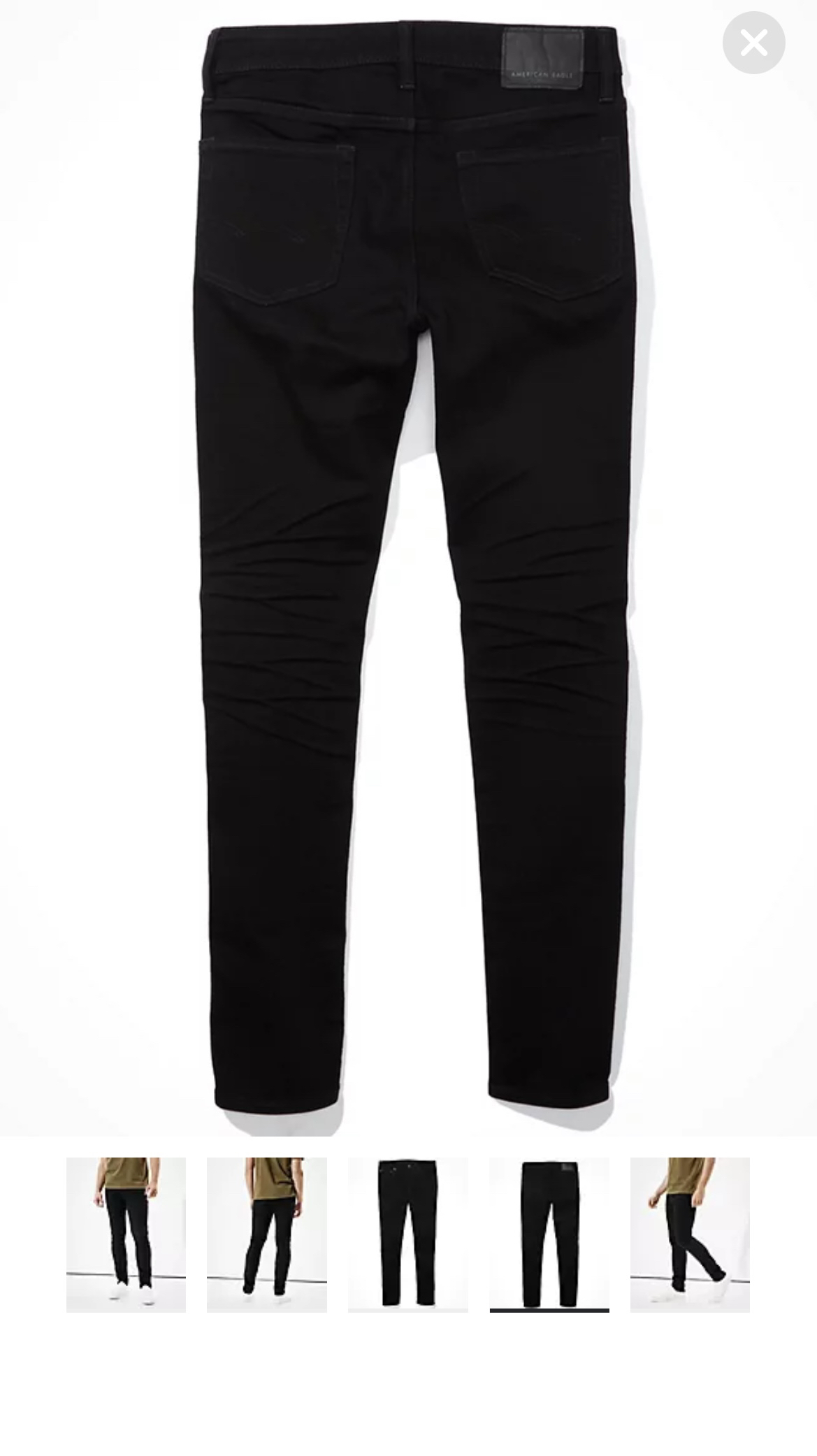 AE AirFlex+ Skinny Jean Men’s 33x30 image indicator(2)