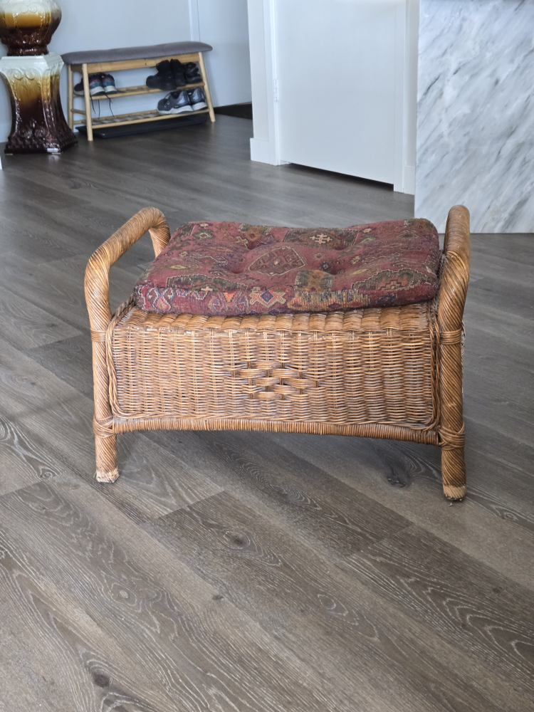 Rattan Bench For your Front Door