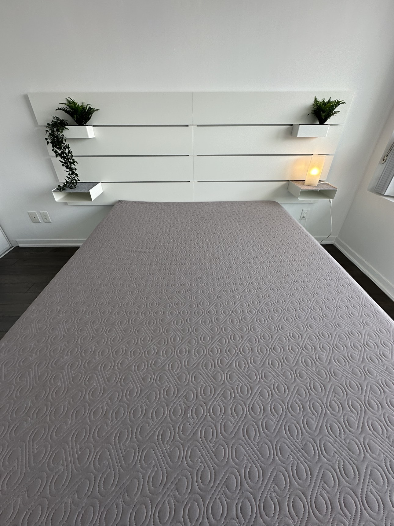 Queen Size Bed “Nordli” with Headpart and Mattress - photo 2