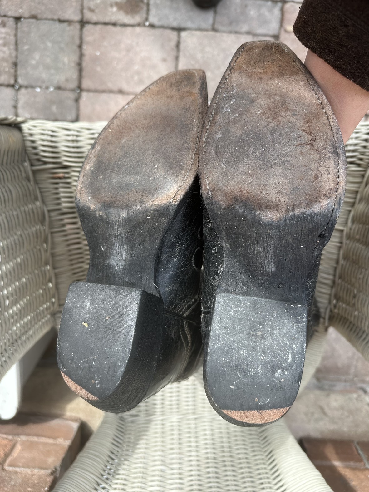 Black cowboy boots from Nashville 7.5 (women) image indicator(5)