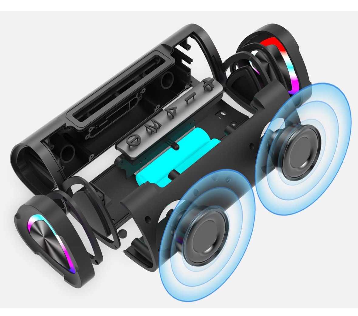Vanzon V40 Bluetooth Speakers image indicator(5)