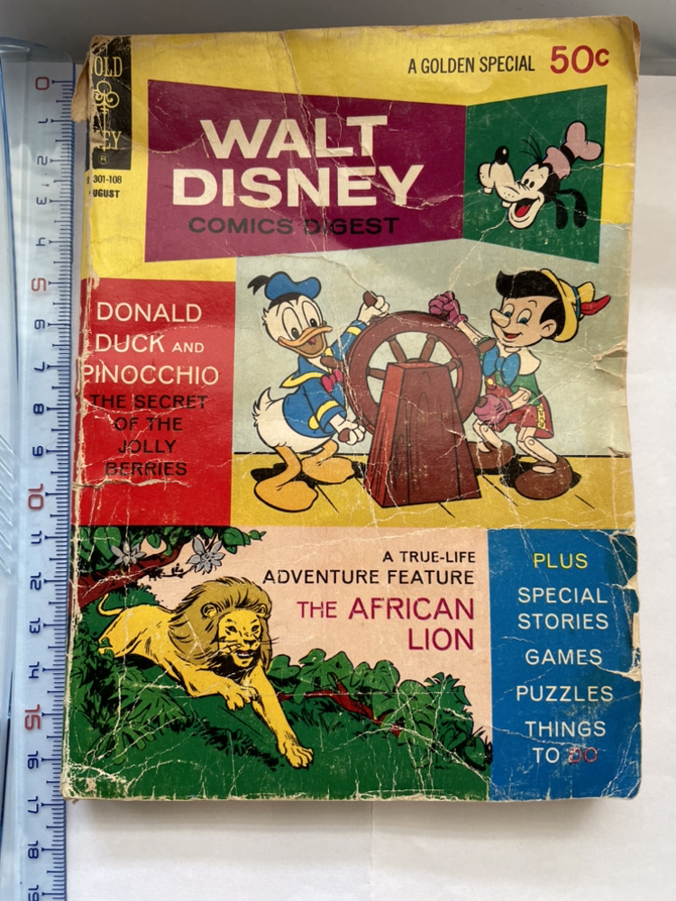 Walt Disney Comics Digest Vintage Book