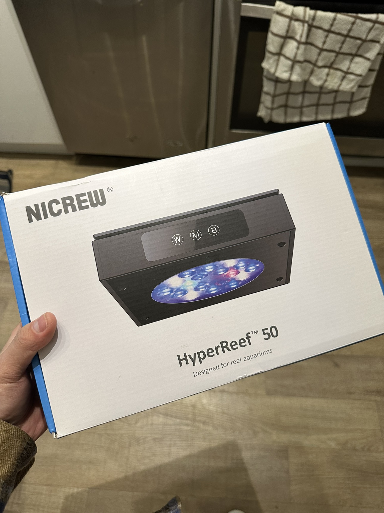 Nicrew hyperreef aquarium lights 50 watts