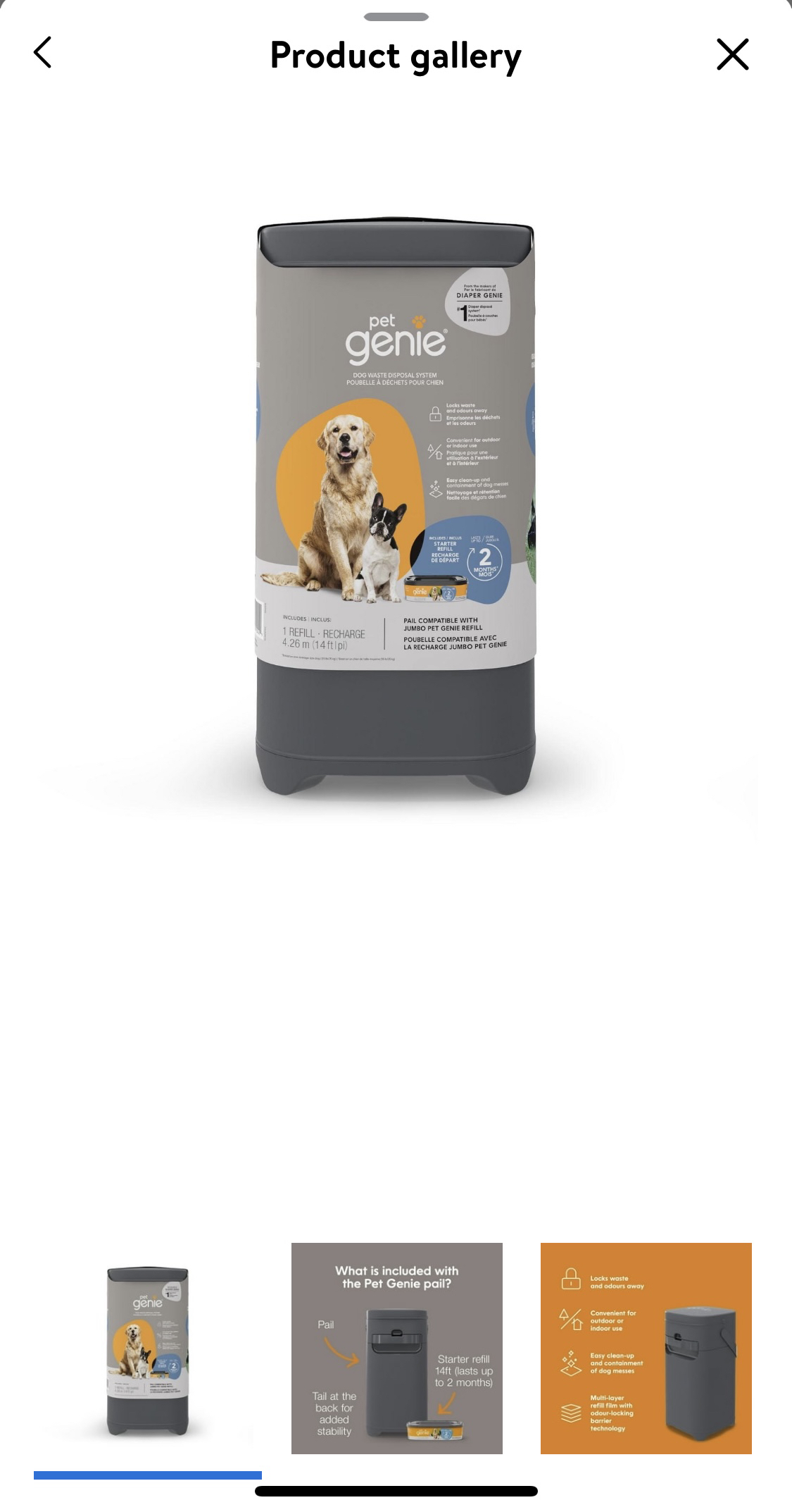NEW Pet Waste Disposal System with a refill (UV protection)