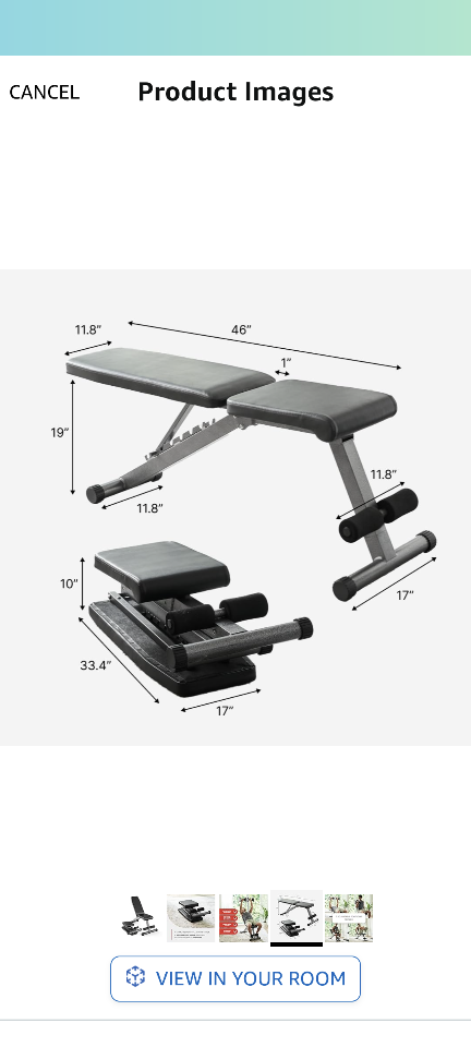 Adjustable Weight Bench - photo 3