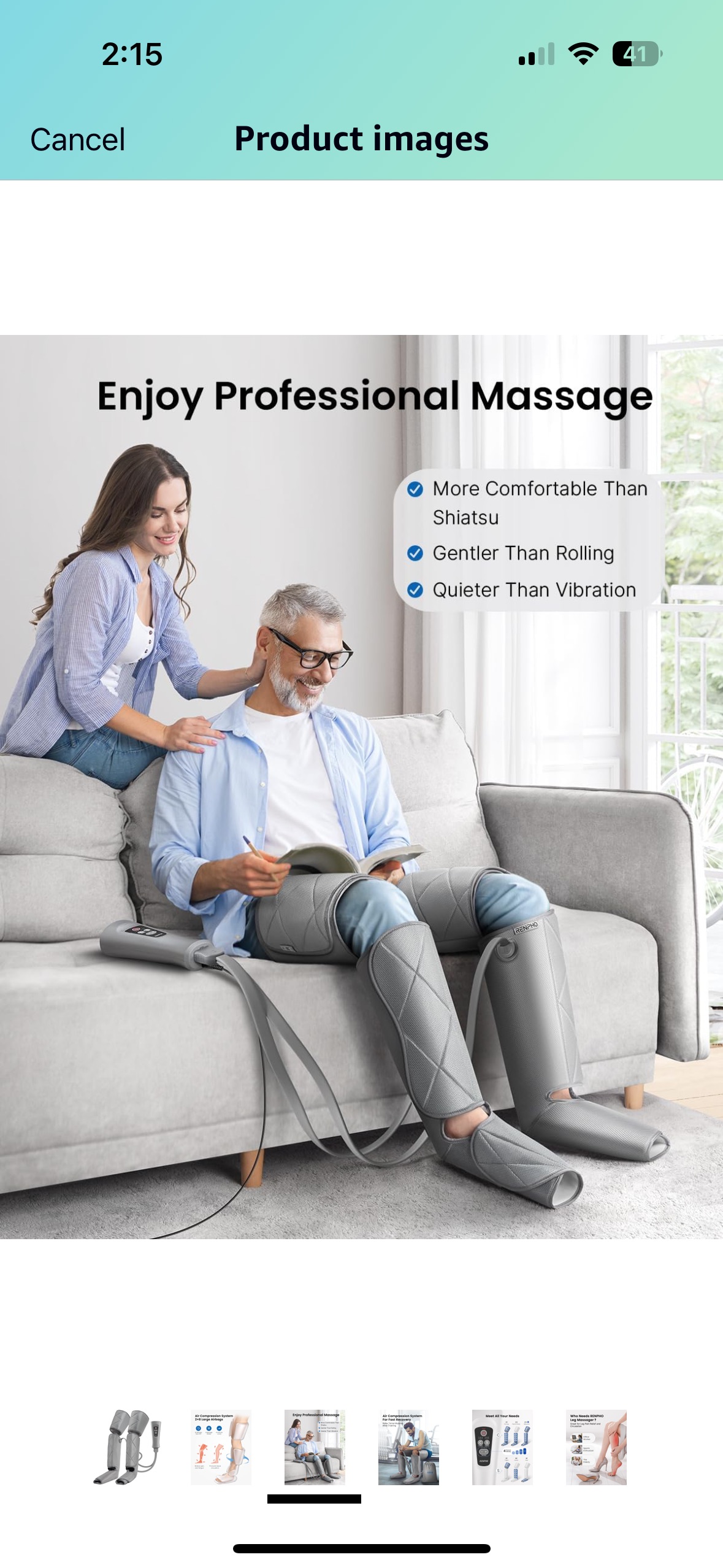 Aeria ultimate massager image indicator(10)