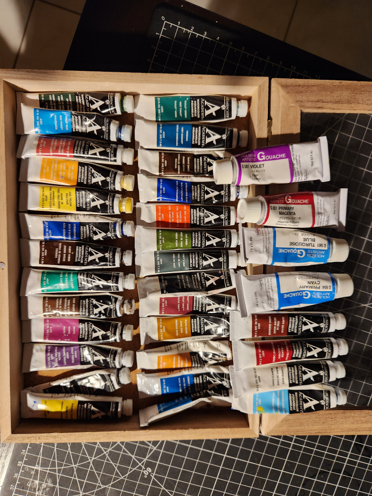 watercolor paints, assorted thumbnail