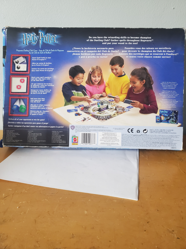 Mattel Harry Potter Hogwarts Dueling Club Game Vintage Retro image indicator(3)