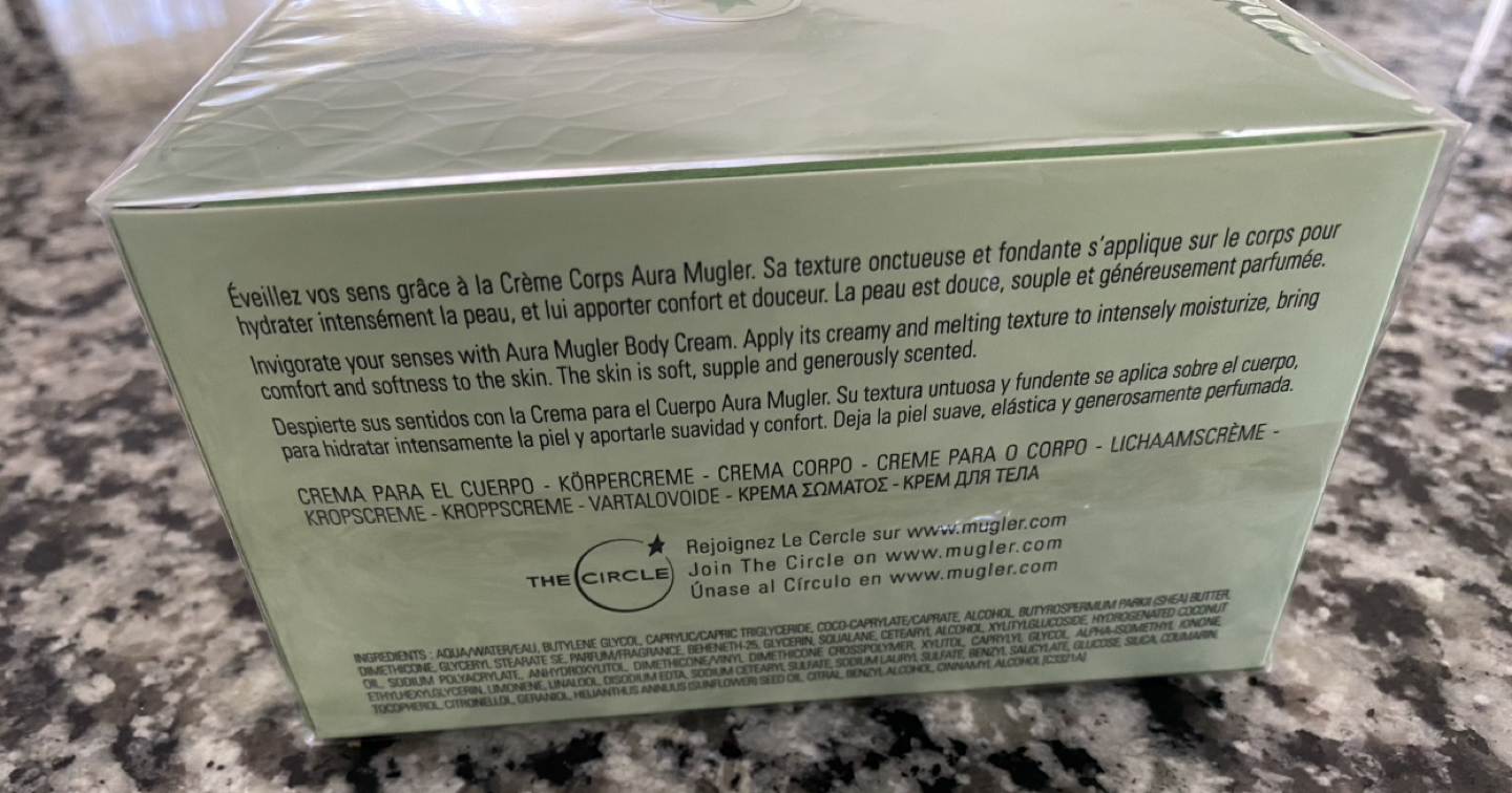 Aura Mugler Body Cream 200 ml. image indicator(4)