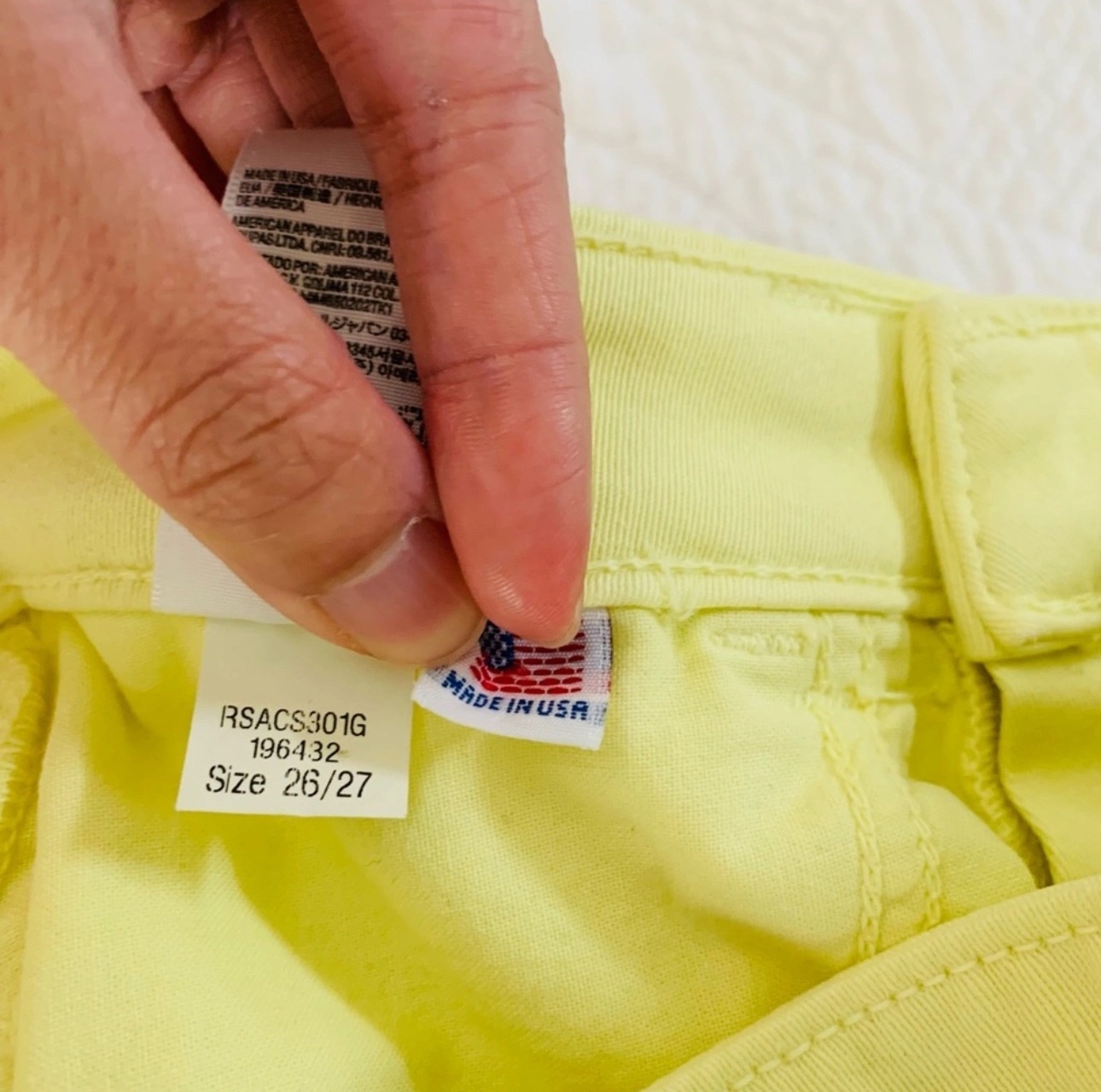 Selling brand new American Apparel shorts in size 26/27 image indicator(3)