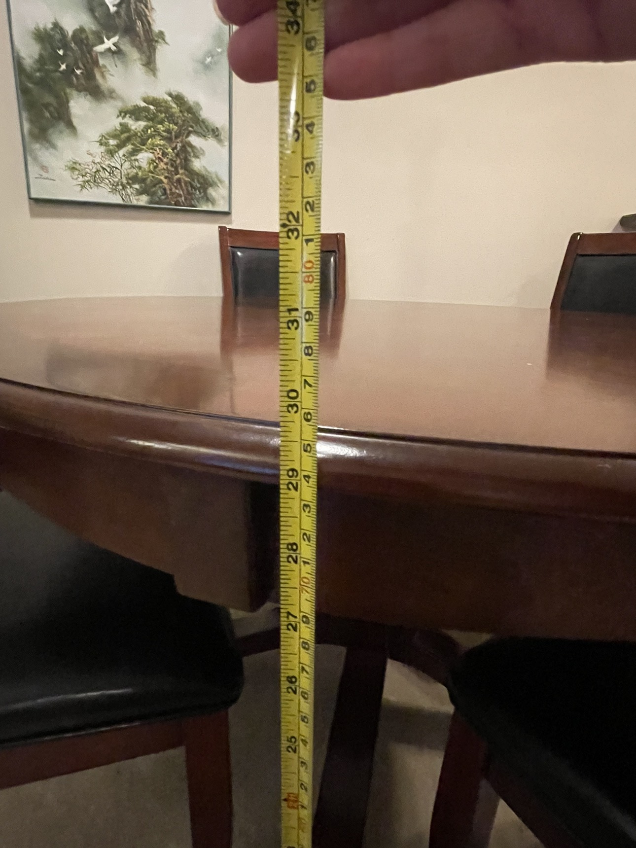 Wood table and chair dining set pickup summerside - photo 5
