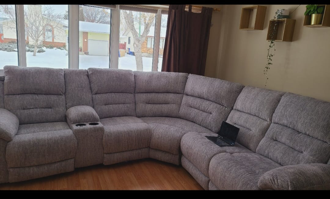 Reclining Sectional Ashley's Furniture - photo 3