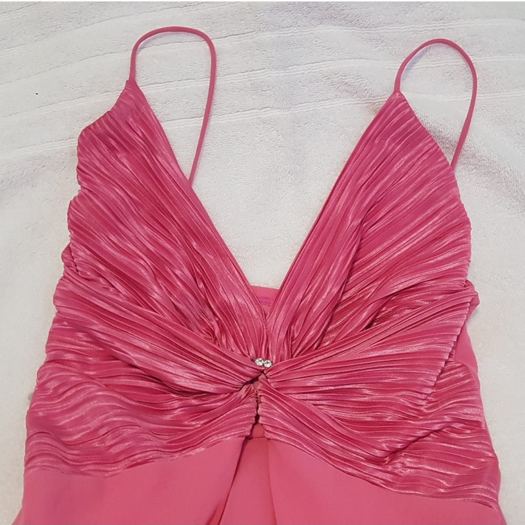 Long Pink Prom Gala Party Dress image indicator(6)