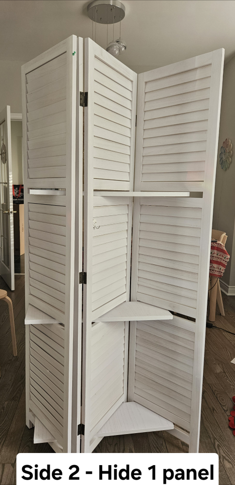 Room Divider with Removable Shelves image indicator(7)