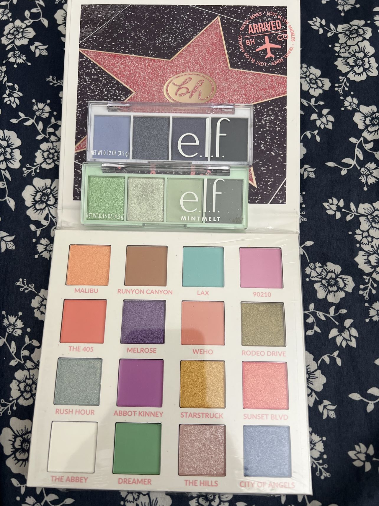 Eyeshadow palettes