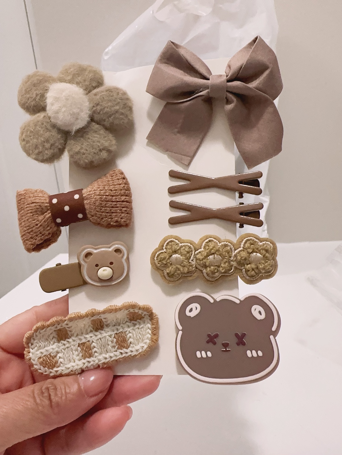 Hair Clips, 8pc a set - photo 3