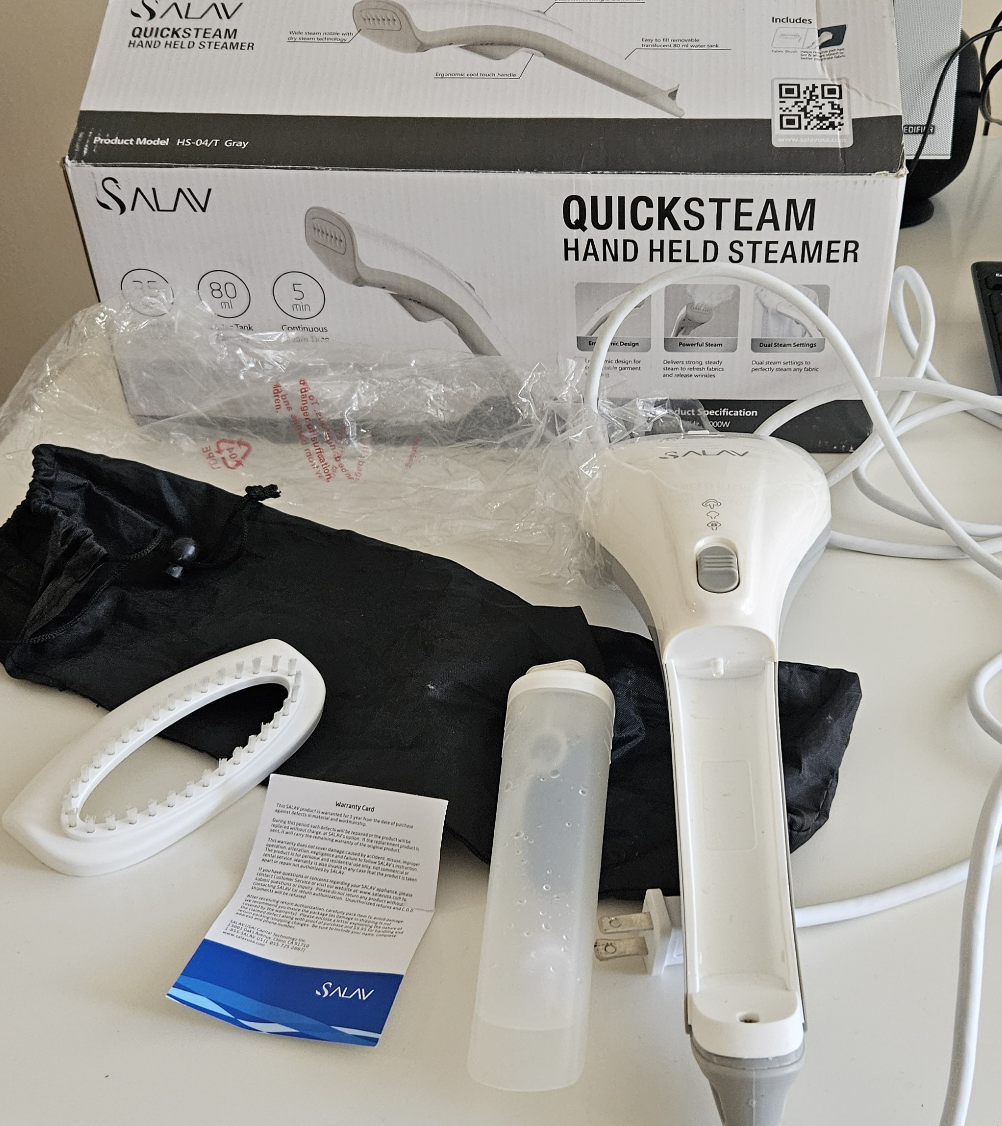salav handheld steam iron (steamer)