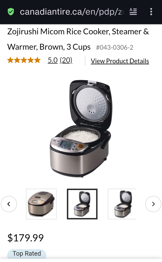 Zojirushi Rice Cooker  - photo 4