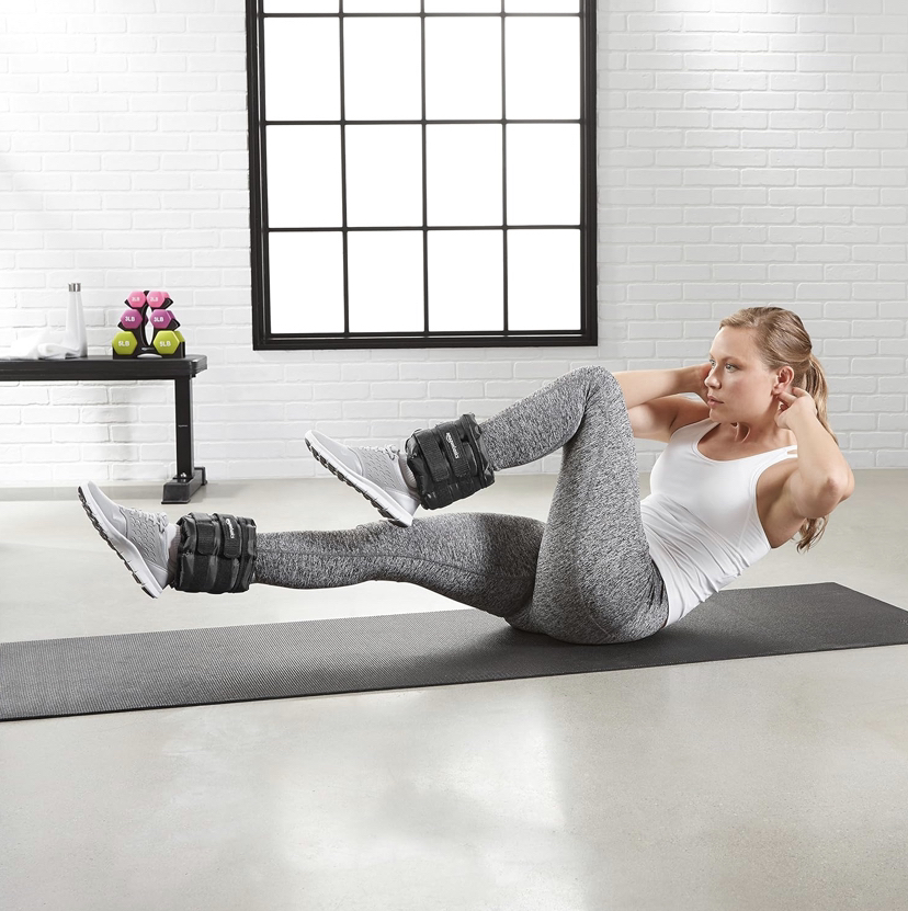 Adjustable Ankle Weights for Fitness Exercise Training - photo 4
