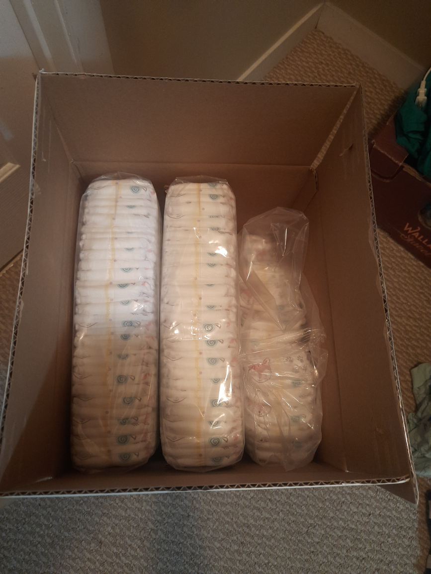 baby diapers kirkland size 4 and wipes