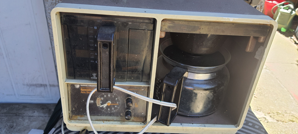 coffee maker.