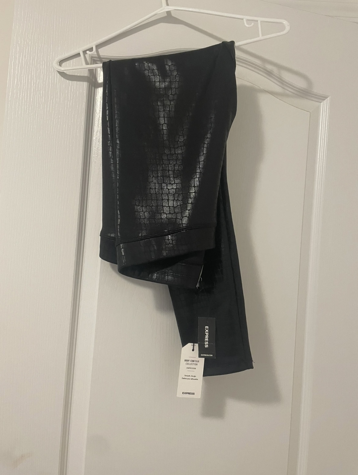 Brand New EXPRESS leather leggings thumbnail