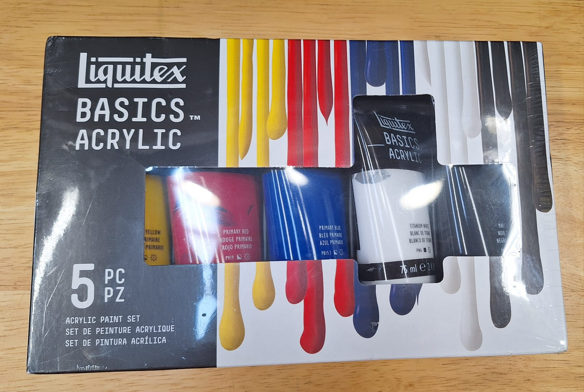 Liquitex BASICS Acrylic Color Value Set, 5-Colors image indicator(3)