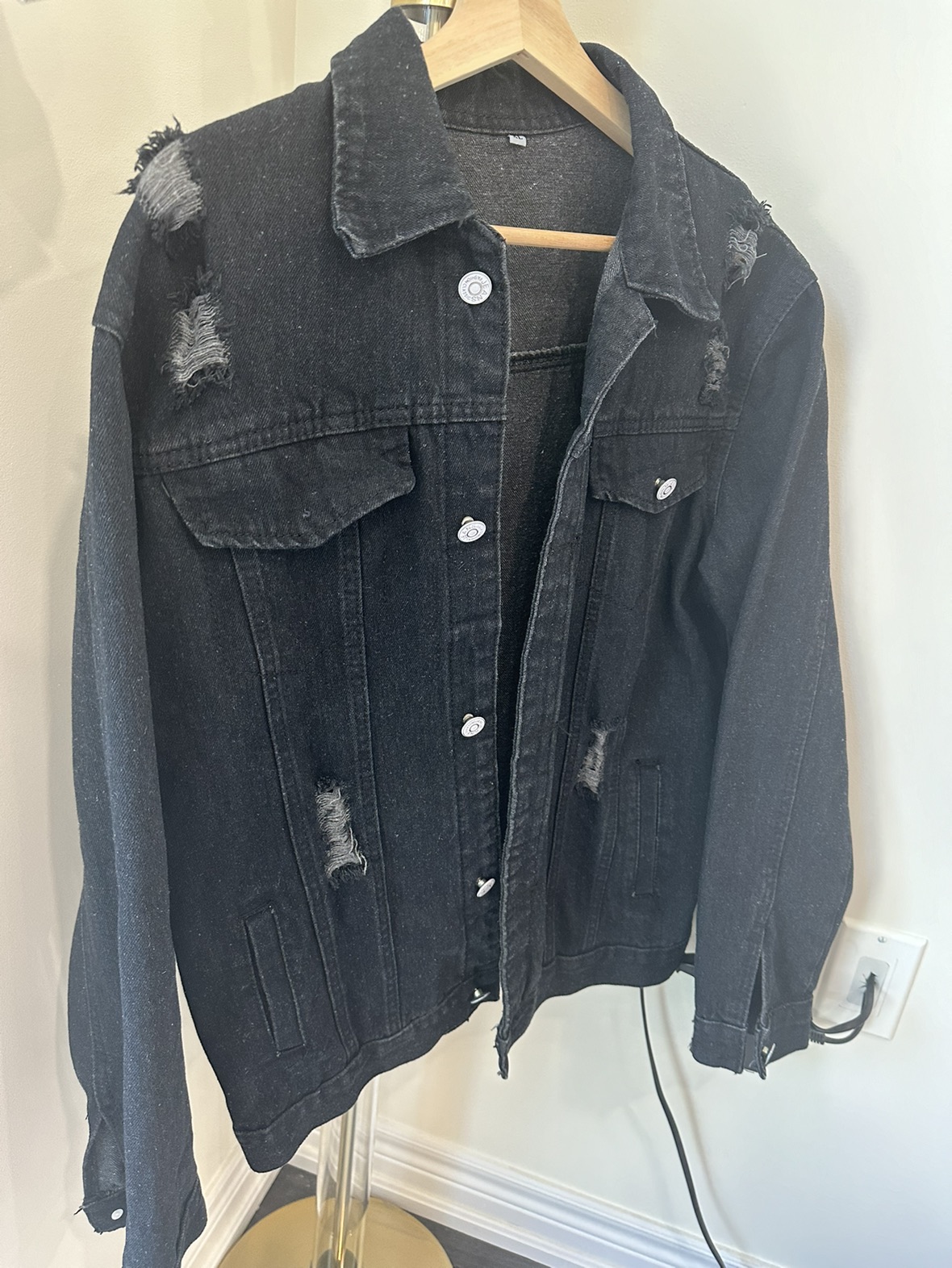 Oversized Denim Jacket Size S - photo 4