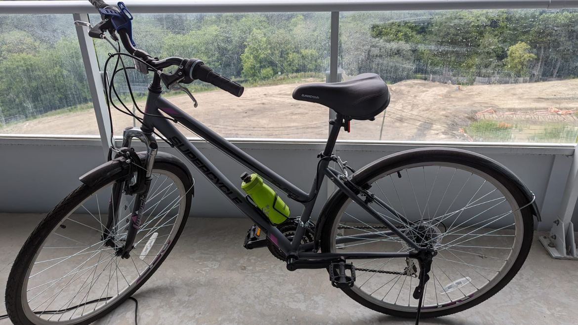 Supercycle Solaris Hybrid Bike, 700C, Grey bicycle - photo 3