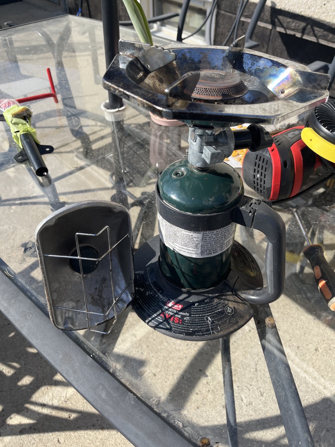 Camping stove and heater