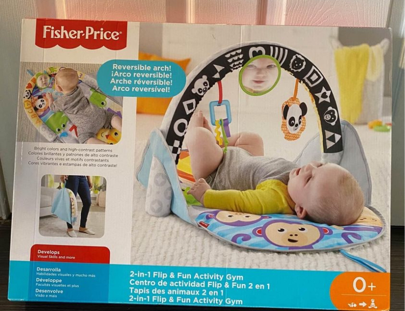 Fisher Price 2-in-1 Flip & Fun Activity Gym thumbnail