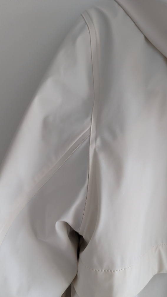 White raincoat - photo 4