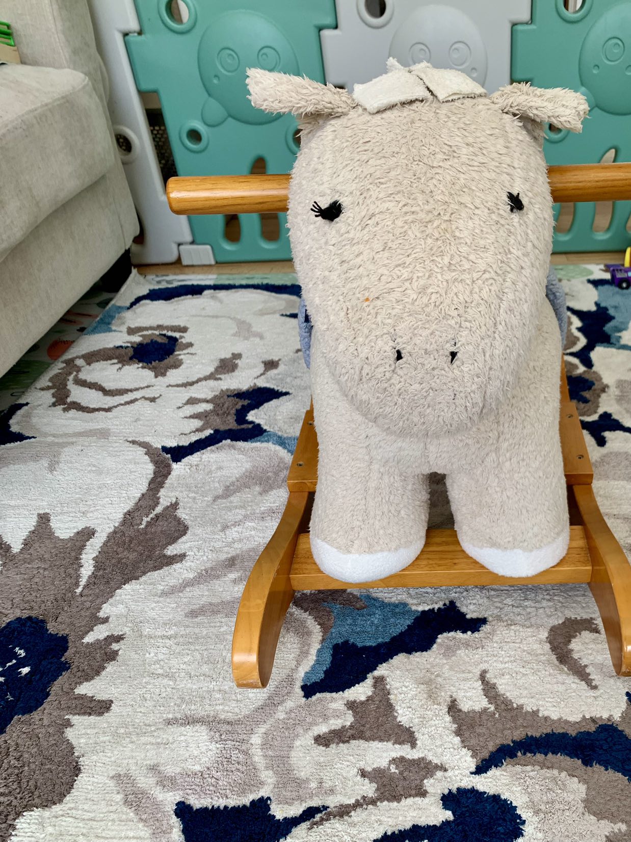 Little lamb ride toy for kiddo - photo 4