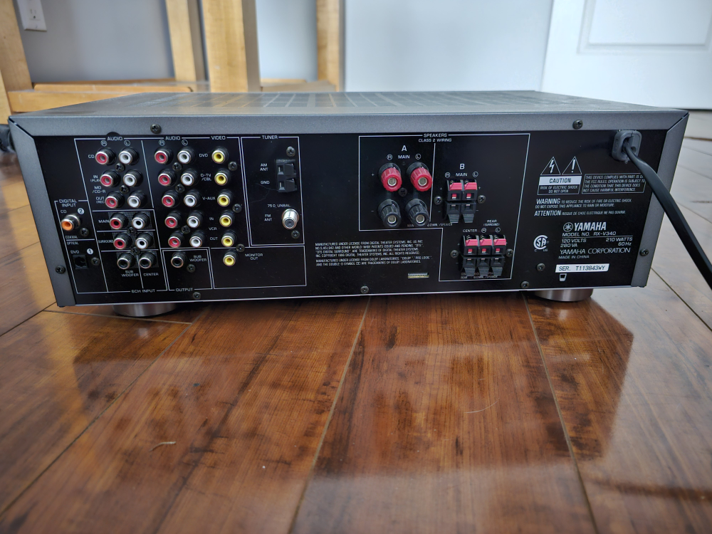 Yamaha A/V Receiver RX-V340 - photo 2