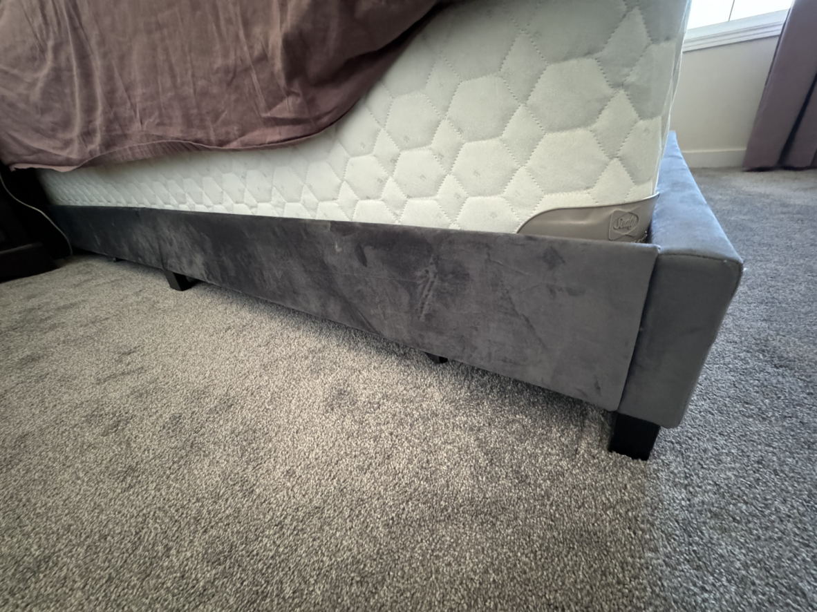 Double bed with mattress and base - photo 3