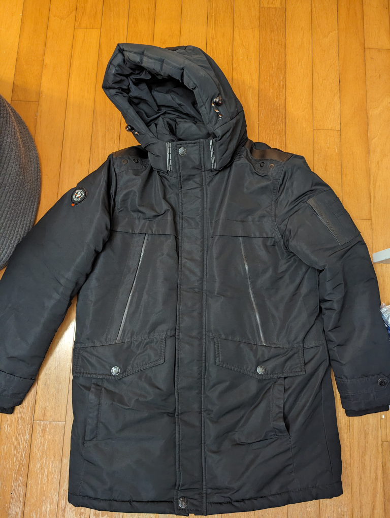 large winter jacket