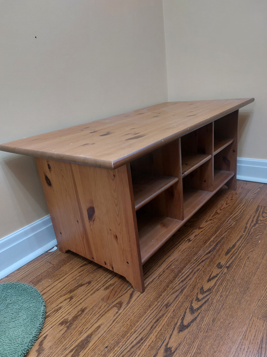 IKEA wood shelf - photo 2