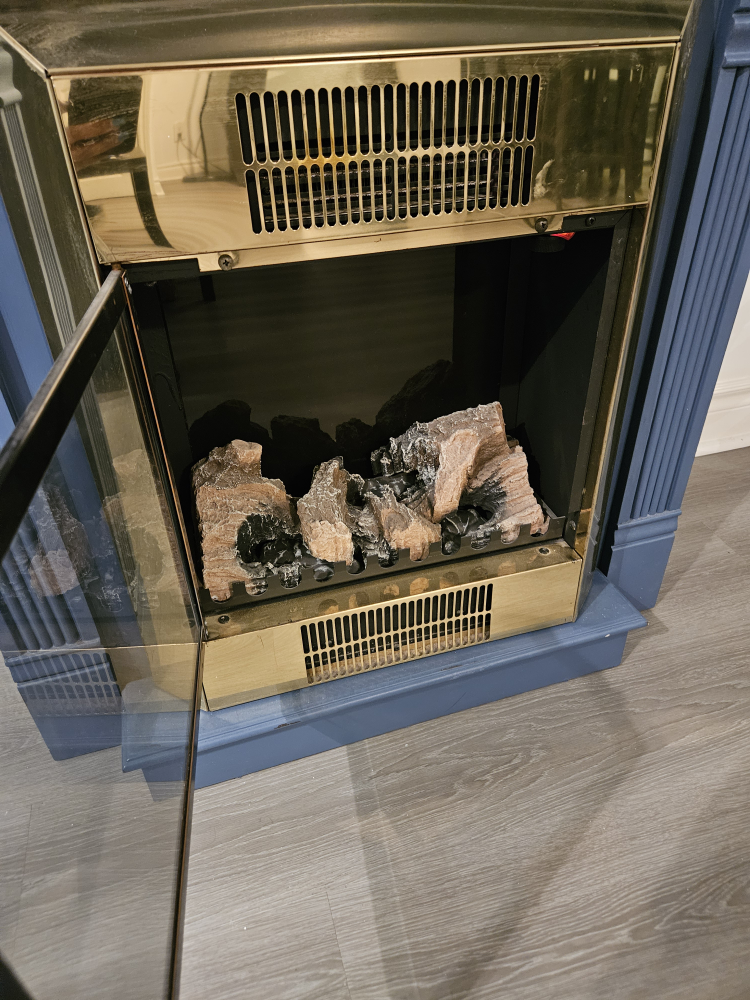 fireplace space heater - photo 2