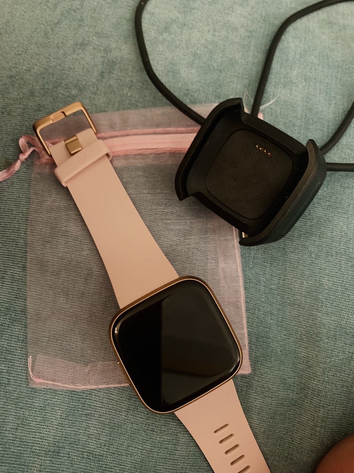 Fitbit Versa 2 Watch With Charger - photo 2