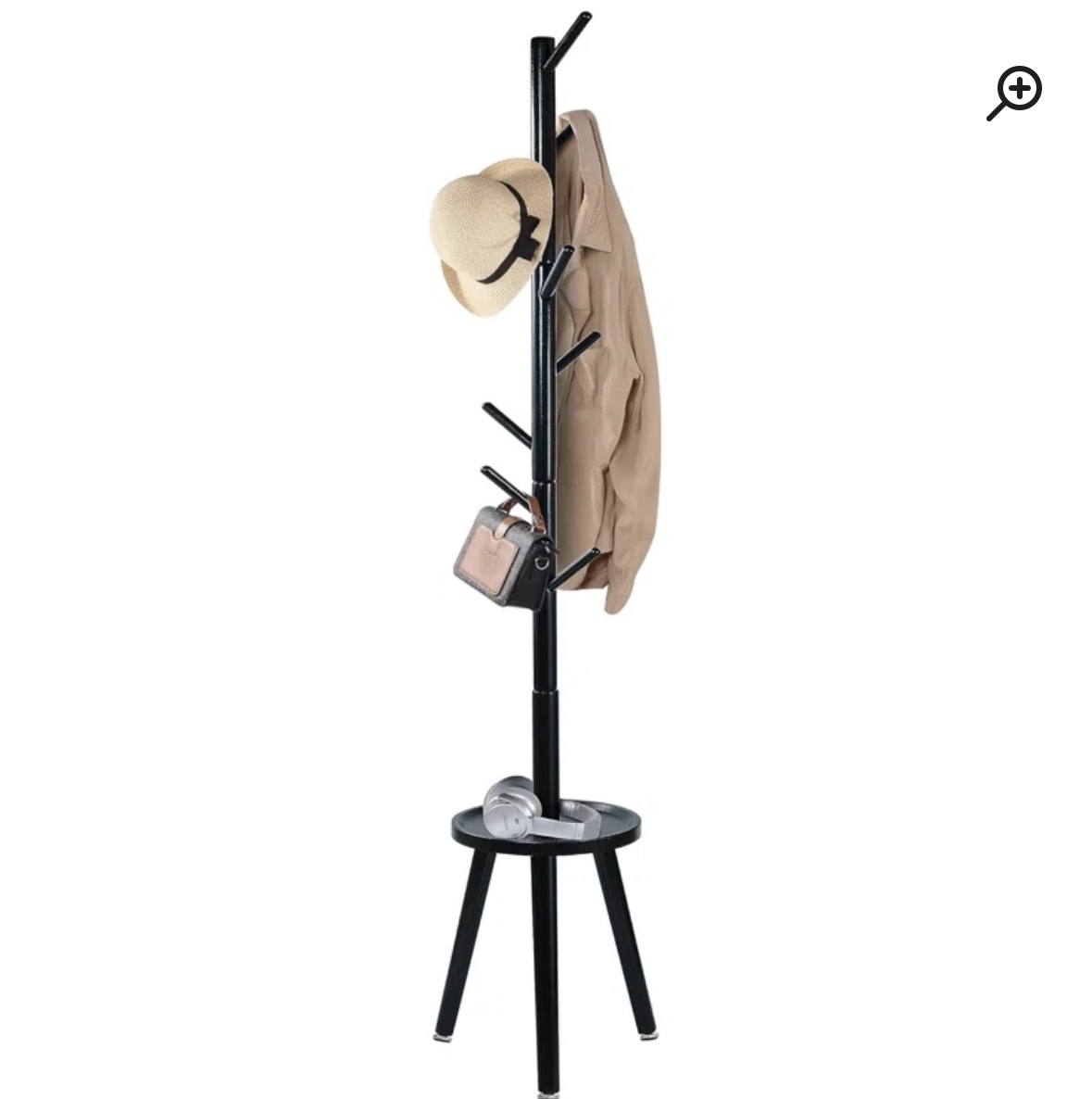 Laneva Freestanding 6 - Hook Coat Rack (Wayfair)
