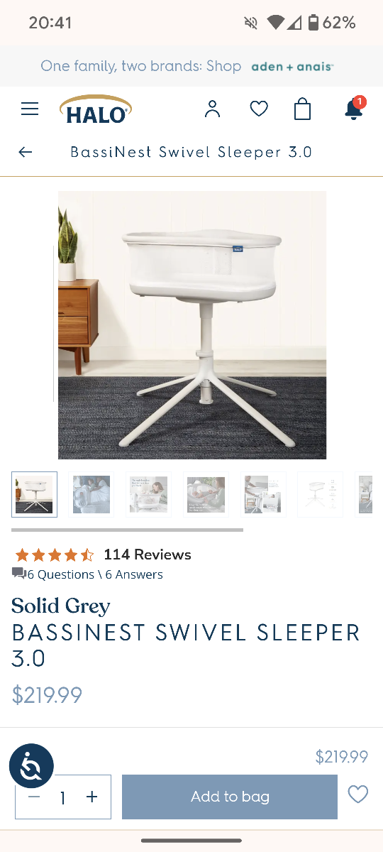 Halo BassiNest 3.0 Bassinet - photo 2