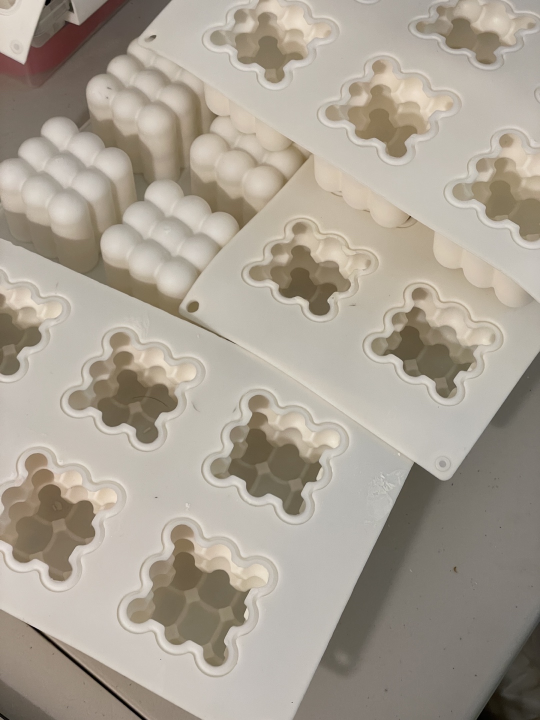 Cube square silicone mold tray - photo 2