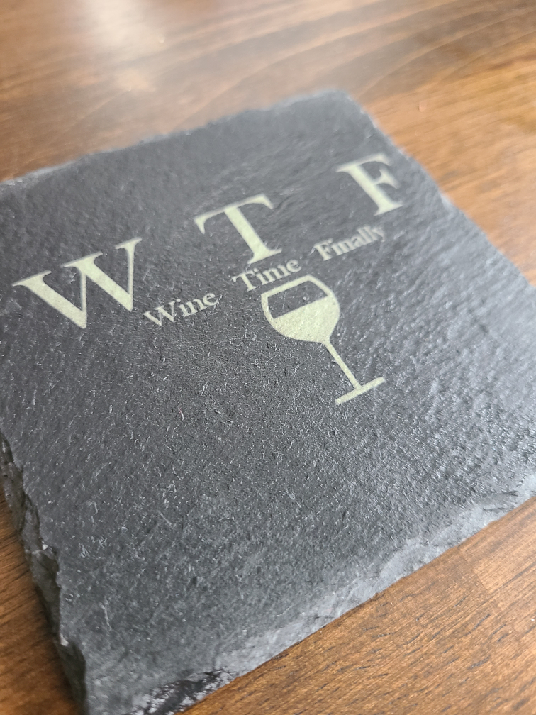 Laser engraved slate coasters image indicator(3)