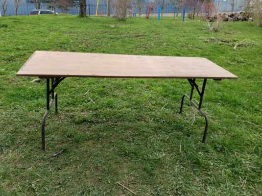 wood table