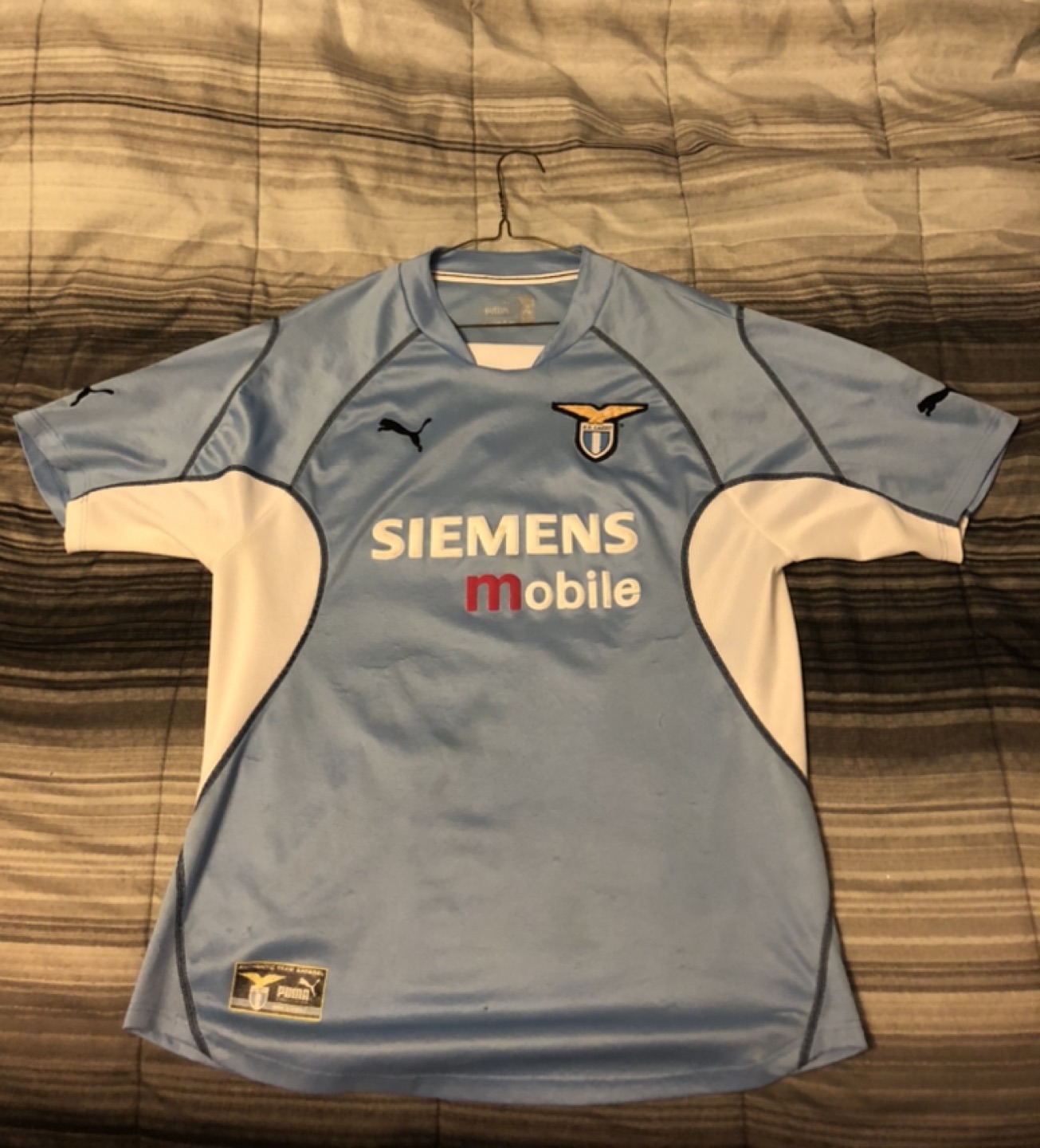 Lazio soccer team jersey thumbnail