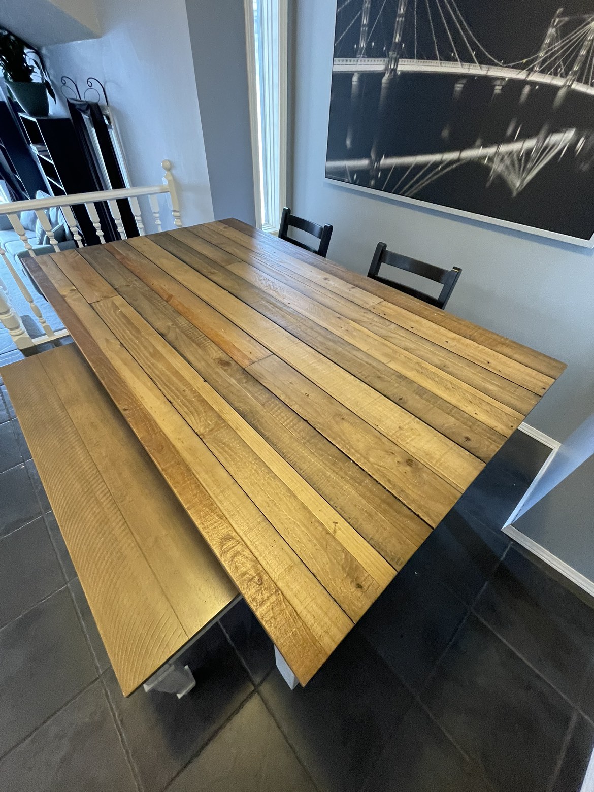 Farmhouse kitchen table - photo 2