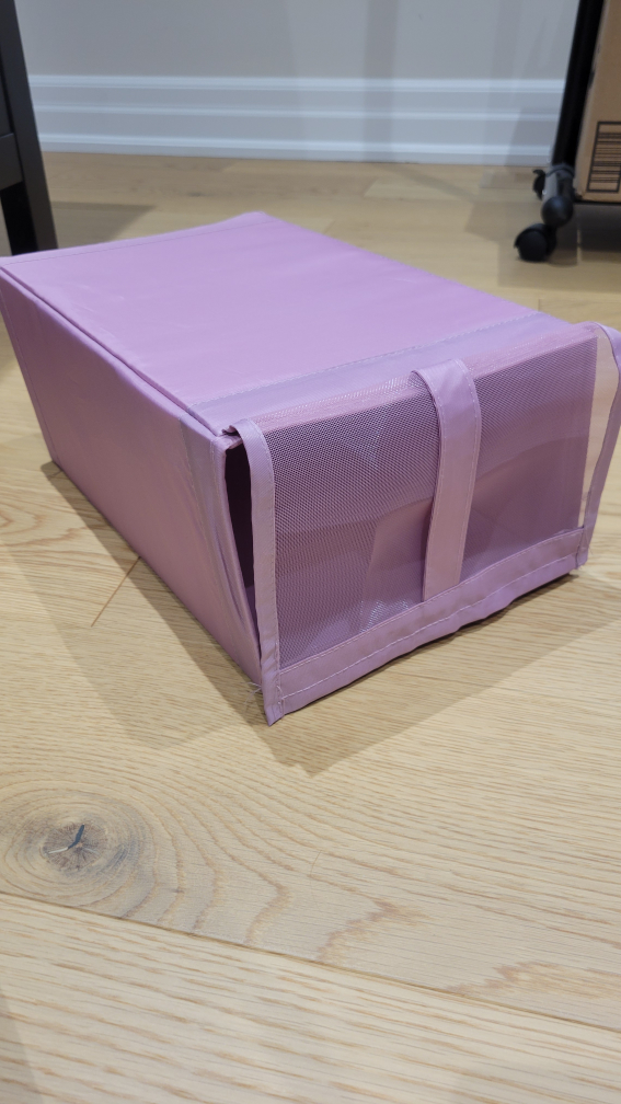 Ikea Skubb Shoe Boxes - Purple - Set of 16
